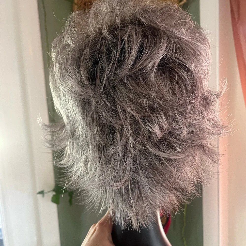 Nour NORIKO Lilac Silver adjustable Wig